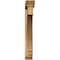 Ekena Millwork Imperial Traditional Smooth Bracket w/ Offset Brace, Western Red Cedar, 5 1/2"W x 40"D x 40"H BKT0604X40X40IMP01SWR - alternate 3